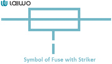symbol of fuse with striker-wosomelec